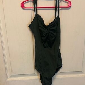 Body Wrappers Black One-Piece Leotard